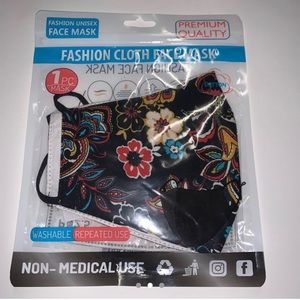 Floral Tribal Print Face Mask